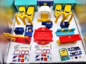 McDonald's Japan Plarail Shinkansen 2021 Playset – Full Set w/ Stickers & Tracks - Picture 1 of 17