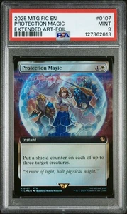 PSA 9 MINT 2025 Protection Magic Extended Foil #0107 MTG Final Fantasy POP 1š©µš« - Picture 1 of 2