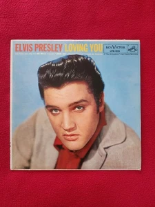ELVIS PRESLEY - LOVING YOU LP VINYL RECORD RCA VICTOR LPM-1515 FIRST PRESS EX. - Picture 1 of 9