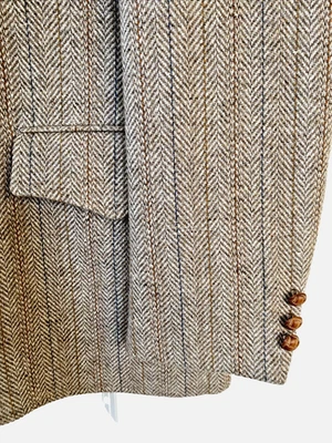 Vintage BRAD WHITNEY Jacket Western Blazer 40 42 Coat Rockabilly Wool - Image 1 of 4