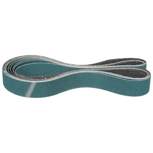 2 x 72 Pollici Nastro Levigante, 6 Pezzi 60 Grana Zirconia Affilacoltelli Cinghie Lavoro S... - Foto 1 di 6