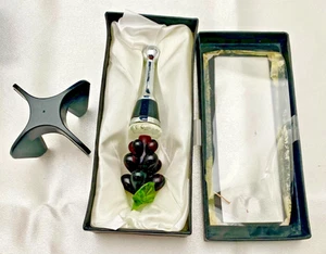 HERMOSO JUEGO DE TAPÓN DE BOTELLAS Y ABRIDOR DE CHAMPÁN, TANTO EN CAJA COMO SIN USAR - Imagen 1 de 5