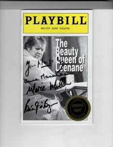 AUTOGRAPHED " BEAUTY QUEEN OF LEENANE Playbill OPENING NIGHT 4 AUTOS - Picture 1 of 2