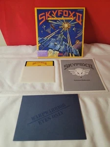 Commodore 64 Skyfox II 2 The Cygus conflict 5.25 Disk Game - Bild 1 von 9
