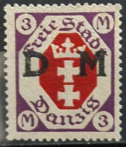 Danzig-Dienst Mi.Nr.Mi.Nr.14 postfrisch - Bild 1 von 2