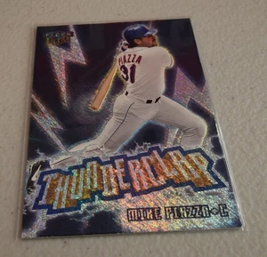 1999 Ultra Thunderclap #12 Mike Piazza New York Mets - Picture 1 of 2