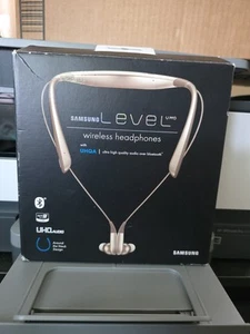 Samsung Level U Pro Stereo Bluetooth Wireless Headphones UHQA New Open Box GOLD - Photo 1 sur 3