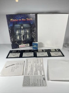 Alone In The Dark - Very Rare - Big Box - IBM PC Floppy Disc - VGC Collectors - Picture 1 of 9