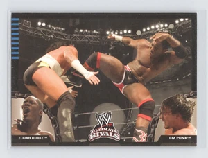 2008 Topps WWE Ultimate Rivals Wrestling Card #13 Elijah Burke vs. CM Punk - Picture 1 of 2
