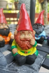 Soil Brother Gnomes - Adorable Black/African 5" Garden Gnome. - Picture 1 of 1