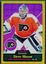 Steve Mason 2015-16 O-Pee-Chee Platinum Hockey Retro Gold Rainbow /149 #R27 NHL