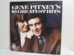Gene Pitney LP 16 Greatest Hits Very Clean 196? Trip Orig!! Town Without Pity - Imagen 1 de 9