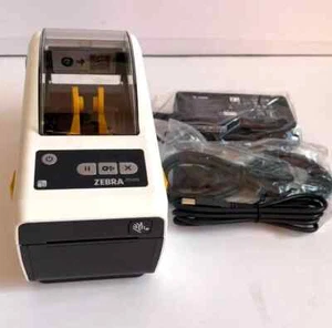 Zebra ZD410 Direct Thermal Label Printer with Auto Cutter and accessories - Picture 1 of 6