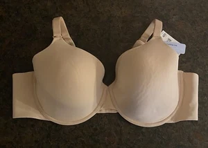 Motherhood Intimates Nursing Bra Women's 42D Nude Tan Beige Back Smoothing - Picture 1 of 5