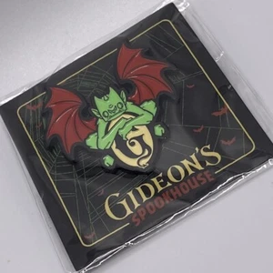 Gideon’s Bakehouse Spookhouse Gargoyle Collectable Pin Limited Edition 2023 New - Picture 1 of 4