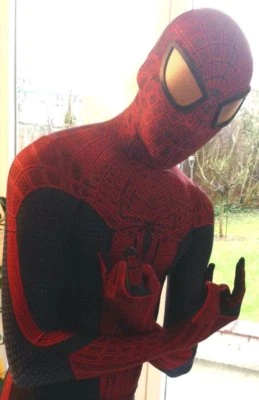 The Amazing Spider-Man Cosplay Costume Spiderman Zentai Suit Bodysuit Halloween - Image 1 of 4