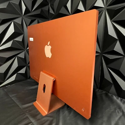 OEM Apple iMac 24” M1 2021, A2438, 4 puertos, carcasa + paquete de soporte - naranja Foto 1 de 4