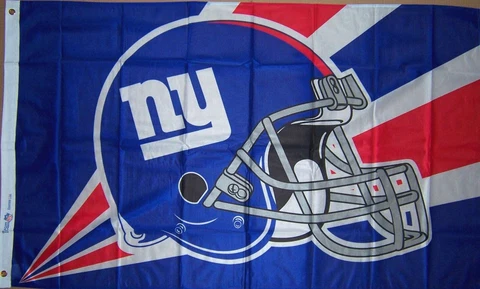 NEW 3x5 ft NY GIANTS Helmet Flag Genuine NFL Licensed  NEW YORK Banner US Seller Cover