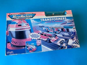 MICRO MACHINES TEAM TRANSFORMERS F1 RACER PILOT CHAMPION HELMET GALOOB NEW 1997 - Picture 1 of 7