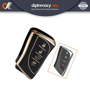 *** 10 Pieces *** Nano High Quality Cover For Lexus Car Remote Key 4 Buttons - Picture 1 of 3
