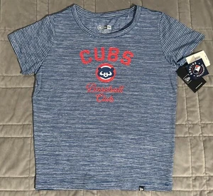New Chicago Cubs Baseball Shirt Women’s Small New Era Genuine Merchandise - Picture 1 of 8