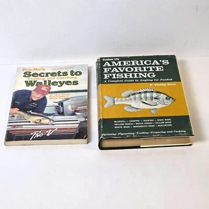 Fishing Book Lot of 2 Vintage 1st Editions Pro-Mo's Signed Copy 1964 1989    - Picture 1 of 16