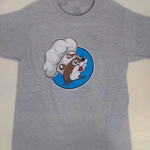 Buc-ee's Bayou Biberkoch Grafik T-Shirt Neuheit Souvenir grau Small - Bild 1 von 5