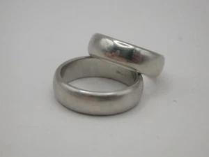 Edle schwere Trau - Ring Platin 950 Tiffany & Co Modell 6mm - Bild 1 von 14