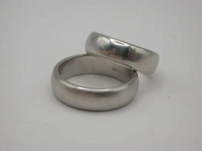 Edle schwere Trau - Ring  Platin 950 Tiffany & Co Modell 6mm - Bild 1 von 4