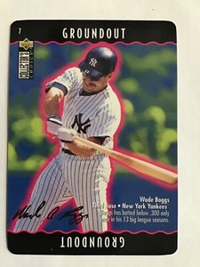 1996 Collector's Choice You Make the Play Gold Signature #7 Wade Boggs Yankees