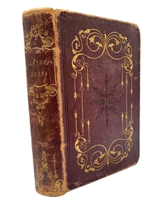 1842 - The Poetical Works of William Cowper - Gilt Leather Binding - Picture 1 of 8