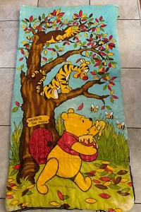 RARE 80’s Vintage Disney Winnie The Pooh & Tigger Sleeping Bag - Picture 1 of 7