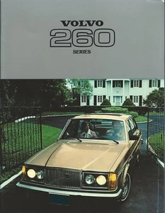 Folleto Auto - Volvo - Serie 260 - c1977 (A1287) - Imagen 1 de 1