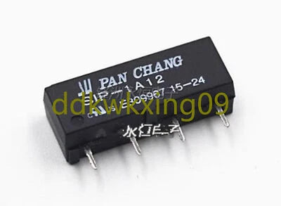 5PCS NEW 4-pin mini reed tube relay SIP-1A12 12V - Image 1 of 2