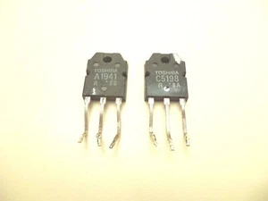 MARANTZ SR780 U RECEIVER PARTS - transistor pair 2SA1941 & 2SC5198 - Afbeelding 1 van 1