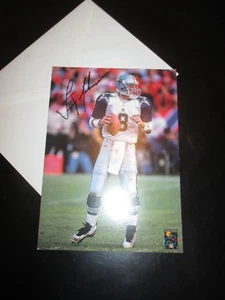 BIGLIETTO DI AUGURI NFL FOOTBALL DALLAS COWBOYS TROY AIKMAN con busta - Foto 1 di 2