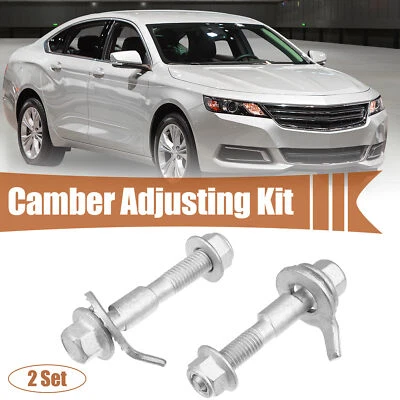 Juego de 2 pernos de ajuste de rueda de inclinación izquierda derecha para Cadillac Aveo XT5 Foto 1 de 4