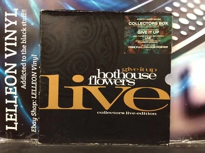 Hothouse Flowers Live Collectors Edition Box 12" Single Vinyl LONXP258 Pop 90’s - Image 1 of 4