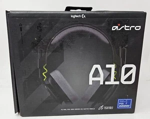 ASTRO A10 Wired Gaming Headset Gen 2 for PS5 XBOX Switch Black 939-002045 -1 - Picture 1 of 9