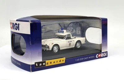 Corgi Vanguards VA11507 Triumph TR4A Salford City Police CR053 EE 01 - Image 1 of 4