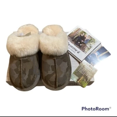 Zapatillas de mujer BEARPAW Loki II Earth camufladas talla 7M nuevas Foto 1 de 4