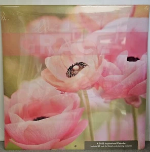 Wandkalender 2025 GARTEN DER ANMUT 12 Monate inspirierende Zitate 12”x 24” - Bild 1 von 3