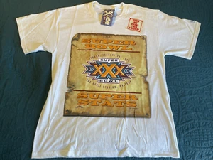 Lee Sport 1996 Super Bowl T-Shirt Nutmeg Large Neu mit Etikett - Bild 1 von 24