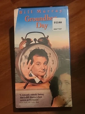 Groundhog Day VHS 1993 Columbia Pictures Bill Murray SEALED Watermark - Image 1 of 4