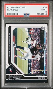 Tank Dell 2023 Panini NFL Rookie Football #34 Card 1 of 109 Texans PSA 9 Mint - Picture 1 of 2