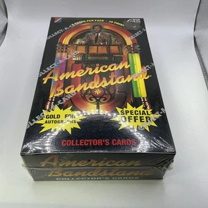1993 AMERICAN BANDSTAND "DICK CLARK" TRADING CARDS FULL BOX Collector Gold Foil - Bild 1 von 7