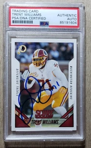 Trent Williams Signed 2015 Panini Score Autograph PSA/DNA Certified Auto - Picture 1 of 2