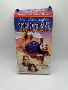 Thomas and the Magic Railroad VHS Tape 2000 Peter Fonda Alec Baldwin Slip Sleeve - Picture 1 of 6