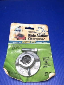 Universal Rasenmäher Messer Adapter Kit kwik Fix 7/8" -----BAK-1C / 511-312 - Bild 1 von 1