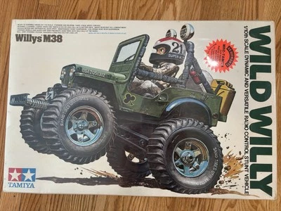 Vintage Tamiya Wild Willy M38. Brand New, Still In Box.  - Image 1 of 4